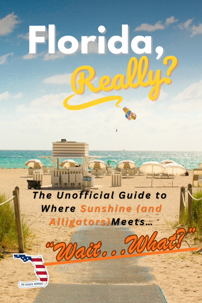 Florida Book Cover. The sunshine state