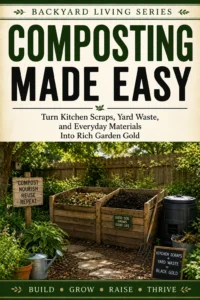 Composting Made Easy: Turn Kitchen Scraps, Yard Waste, and Everyday Materials Into Rich Garden Gold