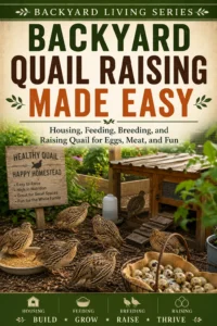 Backyard Quail Raising Made Easy: Housing, Feeding, Breeding, and Raising Quail for Eggs, Meat, and Fun